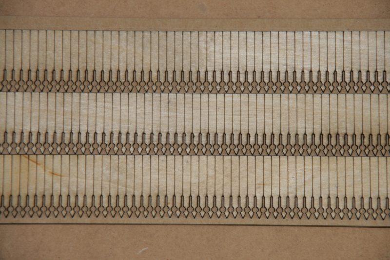 OO Gauge GWR Station Valance - Set of 3